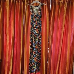 New Look Multicolor Floral Maxi Dress